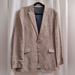 Joseph Abbound Linen Jacket Slim Fit Suit Sport Jacket Fully Lined 42 Regular